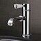 Kingston Brass KS7411DPL Paris Single Porcelain Lever Handle Bathroom Faucet, Chrome KS7411DPL - alternate 4